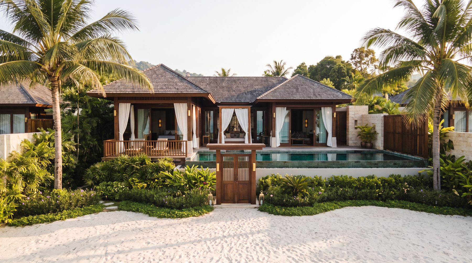 Beachfront Pool Villa