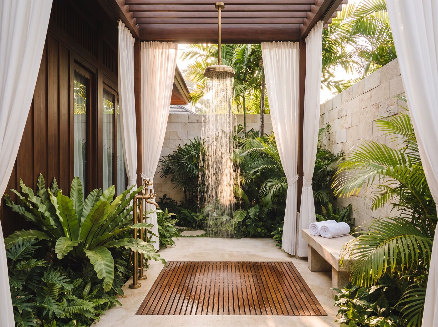 Garden rain shower